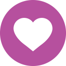 Pink Heart Icon